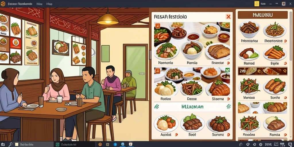 Tampilan beranda ABUTOGEL yang intuitif dan menarik.