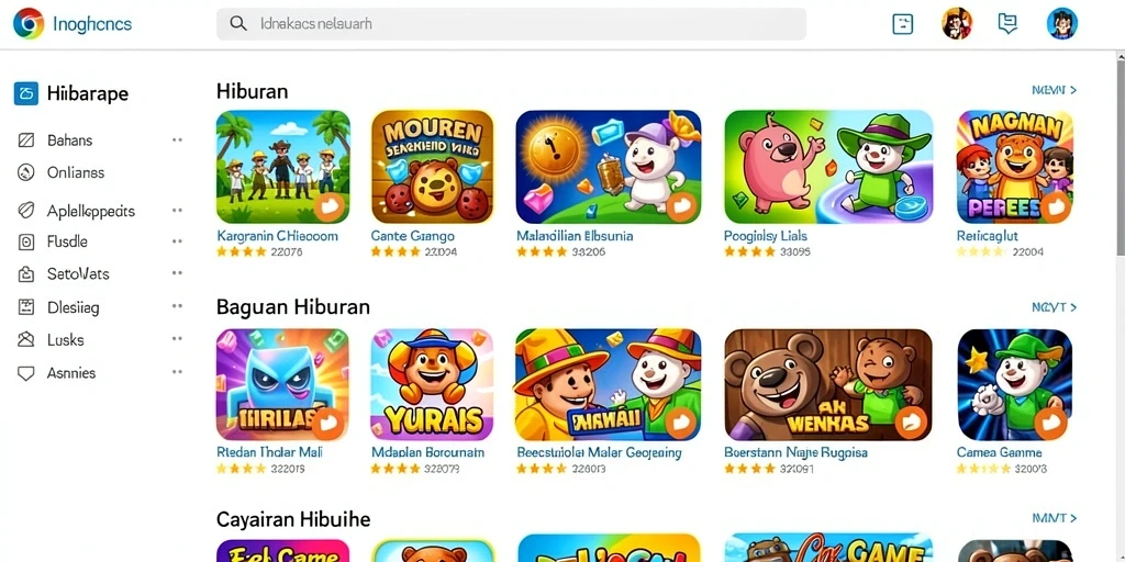 Screenshot menunjukkan gameplay seru di ACEPARTY.