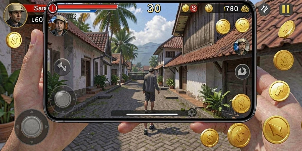 Tampilan antarmuka yang menarik dan modern.