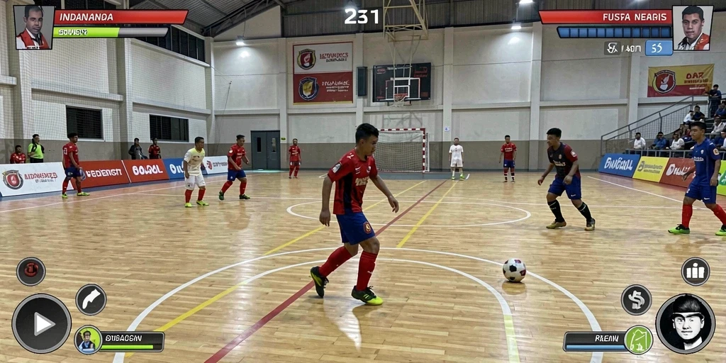 Tampilan antarmuka yang intuitif dan menarik.