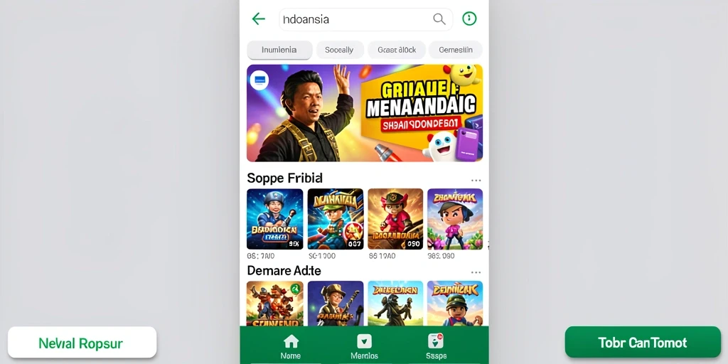 Tampilan antarmuka yang modern dan menarik.
