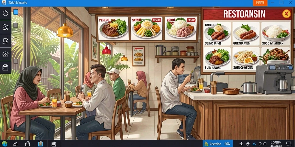 Tampilan antarmuka yang menarik dan mudah dinavigasi.