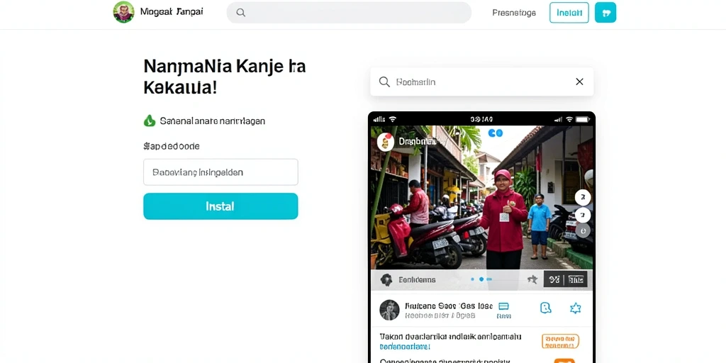 Tampilan antarmuka yang menarik dan mudah digunakan.