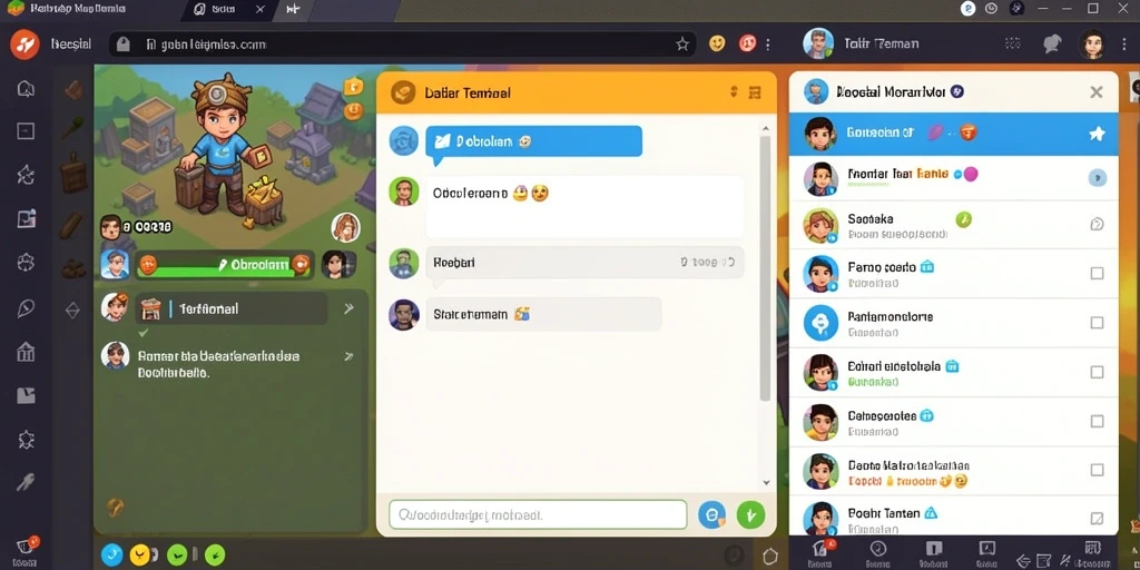 Tampilan antarmuka aplikasi yang menarik dan modern.