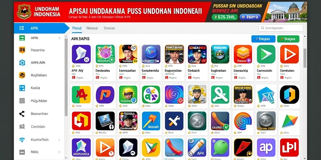 Tampilan antarmuka yang modern dan intuitif.
