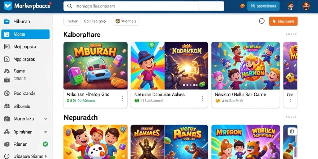 Tampilan antarmuka yang menarik dan mudah digunakan.