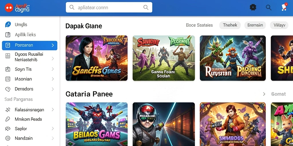 Tampilan antarmuka awal aplikasi PARISTOGEL yang modern.