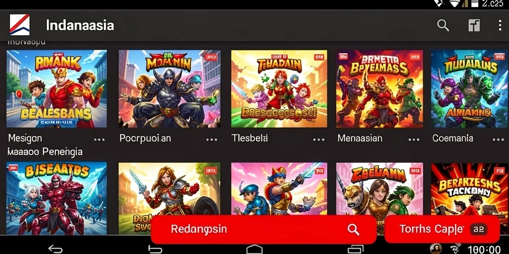 Tampilan antarmuka yang sederhana dan menarik.