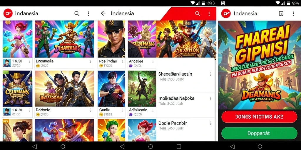 Tampilan antarmuka yang user-friendly dan menarik.