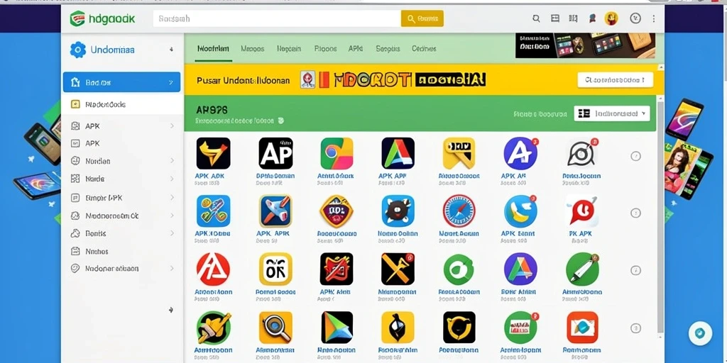 Tampilan antarmuka aplikasi yang user-friendly.
