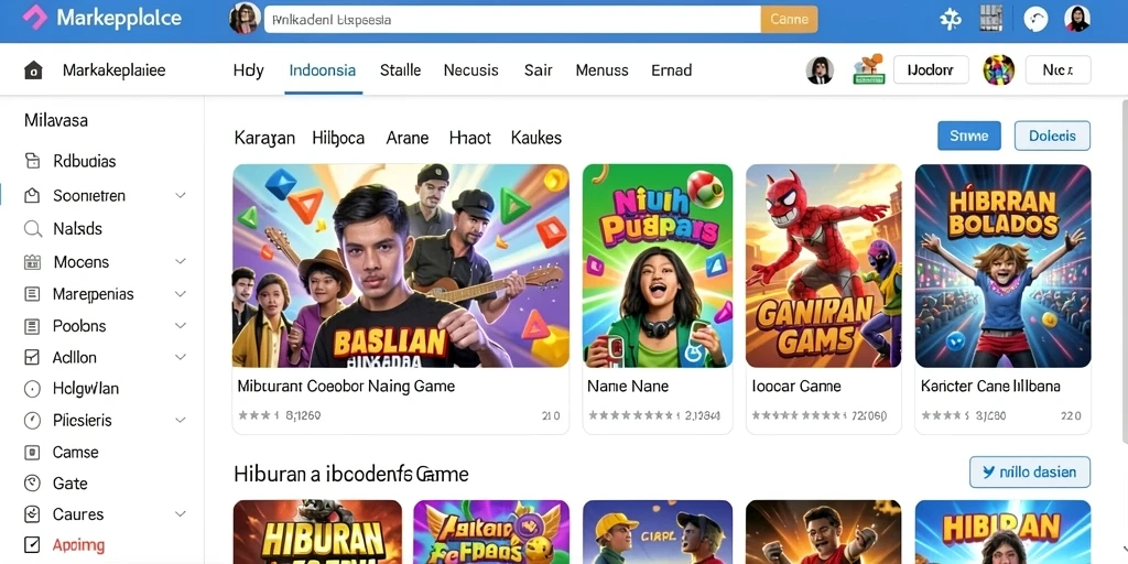 Antarmuka aplikasi yang sederhana dan menarik.
