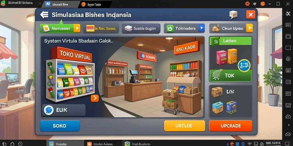 Tampilan antarmuka yang user-friendly dan menarik.