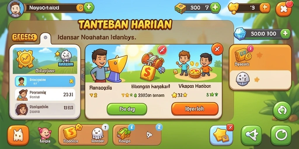 Antarmuka pengguna yang menarik dan mudah dipahami.